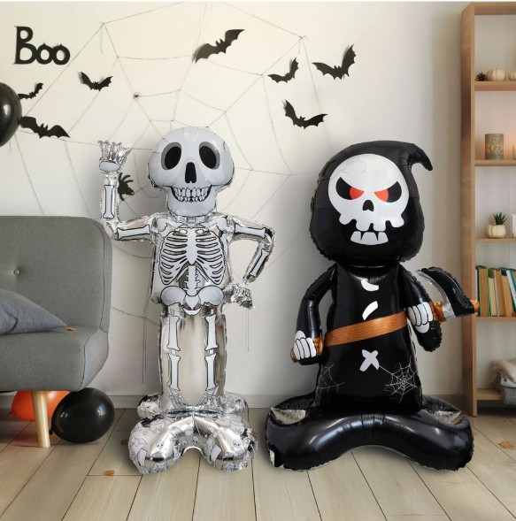 Balon foliowy - stojący kostucha XL BLF2645 Halloween Arpex
